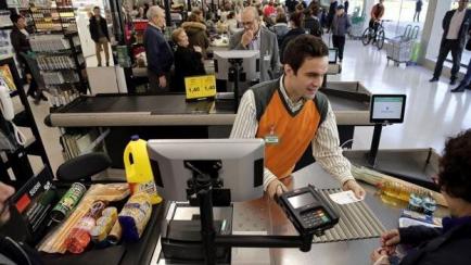 Un empleado de Mercadona.