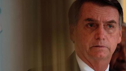 En la imagen el presidente brasileño, Jair Bolsonaro. 