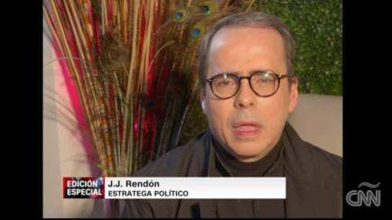J.J. Rendón, en la CNN en español.
