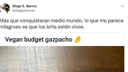 El gazpacho viral que indigna en redes.