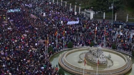 Manifestación del 8 de marzo en Madrid