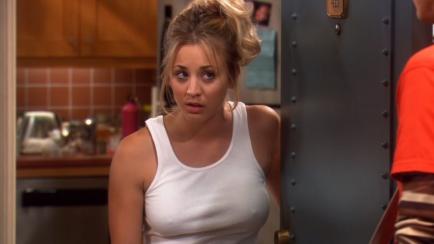 Kaley Cuoco en 'The Big Bang Theory'.
