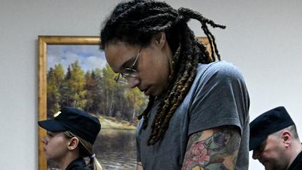 La jugadora de baloncesto Brittney Griner.