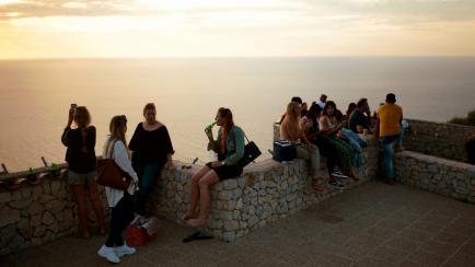 Un grupo de personas en Mallorca, el pasado 16 de junio.