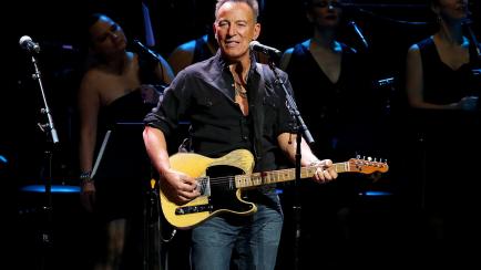 NEW YORK, NEW YORK - DECEMBER 09: Bruce Springsteen performs onstage during the The Rainforest Fund 30th Anniversary Benefit Concert Presents 'We'll Be Together Again' at Beacon Theatre on December 09, 2019 in New York City. (Photo by Kevin Kane...