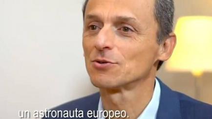 El ministro de Ciencia y Universidades, Pedro Duque en una imagen del vídeo