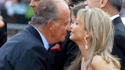 El rey Juan Carlos y Corinna Larsen.