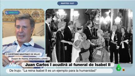 Cayetano Martínez de Irujo en 'Más Vale Tarde'.