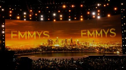 Vista del escenario de la gala de los Premios Emmy en Los Angeles 