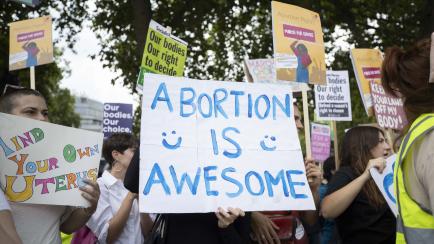 Marcha a favor del aborto en Londres este mismo mes de septiembre