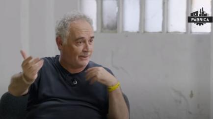 Ferran Adrià en 'La Fábrica'. 