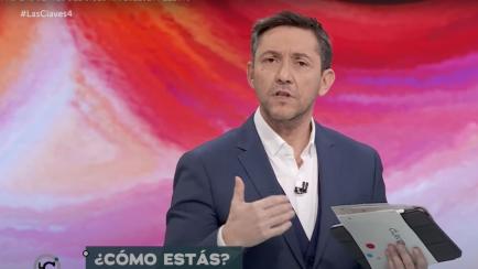 Javier Ruiz, en 'Las Claves', de TVE.