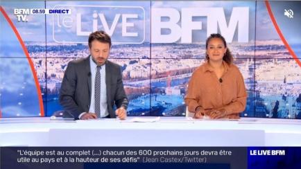 Imagen de la televisión BFMTV