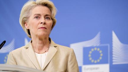La presidenta de la Comisión Europea (CE), Ursula von der Leyen.