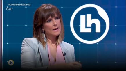 Mónica López, en TVE.