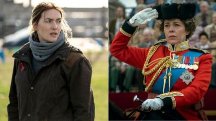 Kate Winslet en 'Mare of Easttown' y Olivia Colman en 'The Crown'.