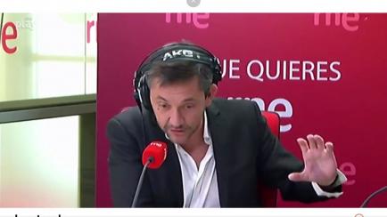 Javier Ruiz, en la entrevista en RNE.