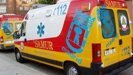 Una ambulancia del Samur, en foto de archivo.