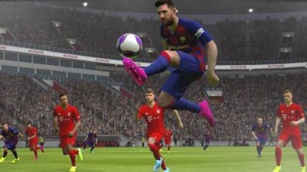 Imagen de Messi en 'Pro Evolution Soccer (PES)'.