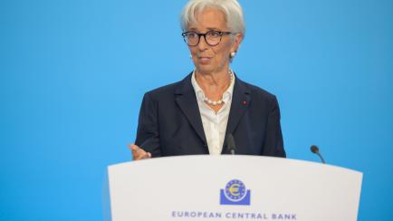 La presidenta del BCE Christine Lagarde 