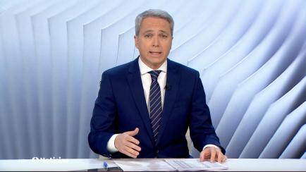 Vicente Vallés este lunes en Antena 3 Noticias.