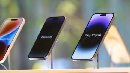 La gama de productos de iPhone 14 (14 Plus, 14 pro y14 Pro Max).