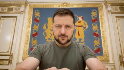 Volodimir Zelenski, presidente de Ucrania