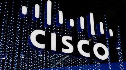 Logo de Cisco en el Mobile World Congress de Barcelona de este año