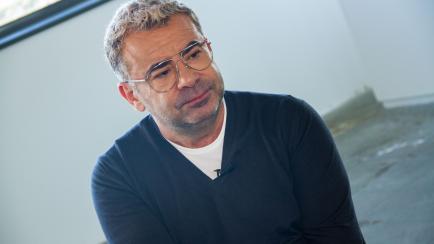 Jorge Javier durante la entrevista realizada con motivo de la publicación de su libro 'Antes del olvido'.