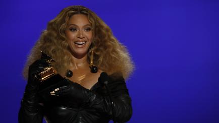 Beyoncé, el año pasado en los Grammy.