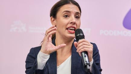 Irene Montero, en un acto de la 'Universidad de Otoño' de Podemos