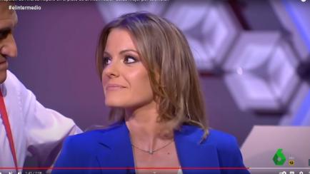 Andrea Ropero, en 'El Intermedio'.