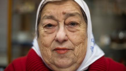 Hebe de Bonafini, histórica presidenta de Madres de Plaza de Mayo.