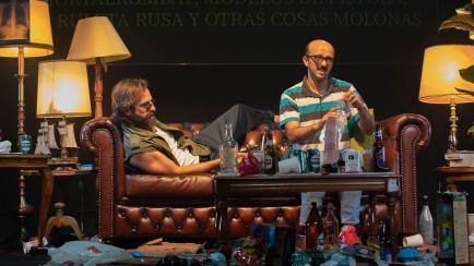Agus Ruíz y Mario Alonso en 'Elogio de la estupidez'