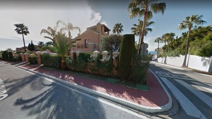 Vista de la calle Mozart de Marbella en Google Maps.
