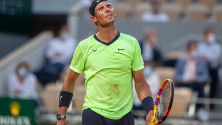 Rafa Nadal, en un partido.