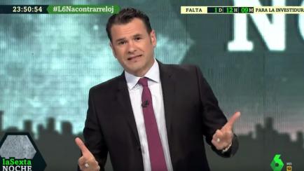 Iñaki López, presentador de 'LaSexta Noche'