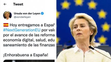 Tuit de Von der Leyen.