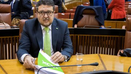Francisco Serrano, portavoz de Vox en el Parlamento de Andalucía.