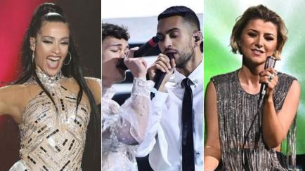 Chanel (España), Mahmood y Blanco (Italia) y Cornelia Jakobs (Suecia), tres de los representantes favoritos de Eurovisión 2022.
