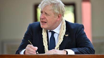 El primer ministro británico, Boris Johnson