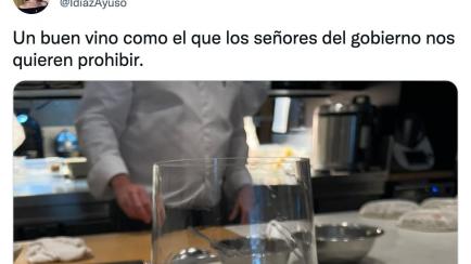 tuit de Ayuso