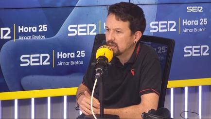 Pablo Iglesias en la SER.