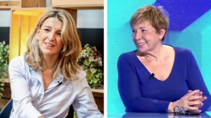 Yolanda Díaz y Celia Villalobos
