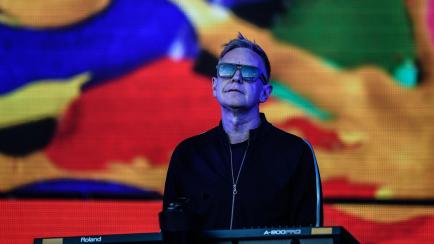 Andy Fletcher, teclista y miembro fundador de la banda Depeche Mode.