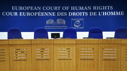 Interior del Tribunal Europeo de Derechos Humanos