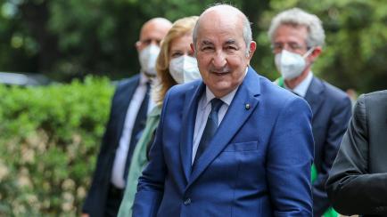 Abdelmadjid Tebboune, presidente de Argelia.