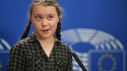 La activista sueca Greta Thunberg. 