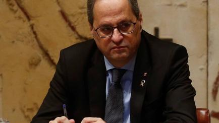 El presidente de la Generalitat, Quim Torra.