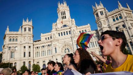 Manifestación del Orgullo 2022 en Madrid